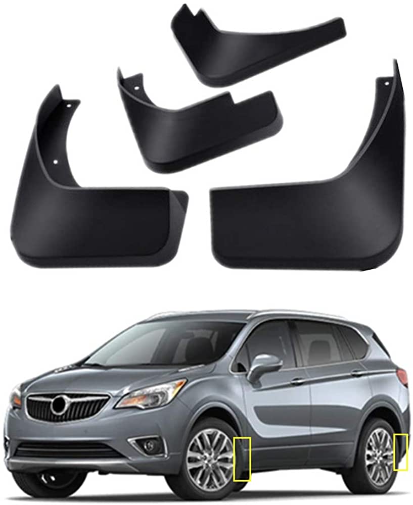 Amazon.com: Mud Flaps Kit for Buick Envision 2016-2020 Mud Splash Guard  Front and Rear 4-PC Set by TOPGRIL : Automotive