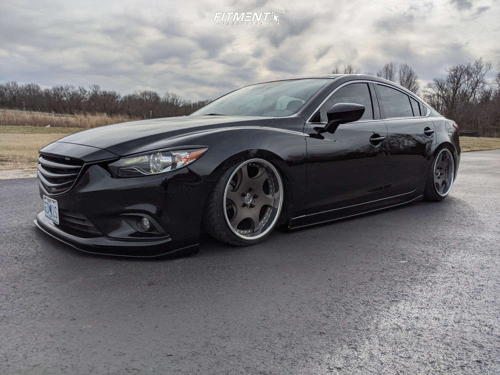 2014 Mazda 6 Grand Touring with 19x9.5 Weds Bazreia and Federal 215x35 on  Air Suspension | 1708218 | Fitment Industries