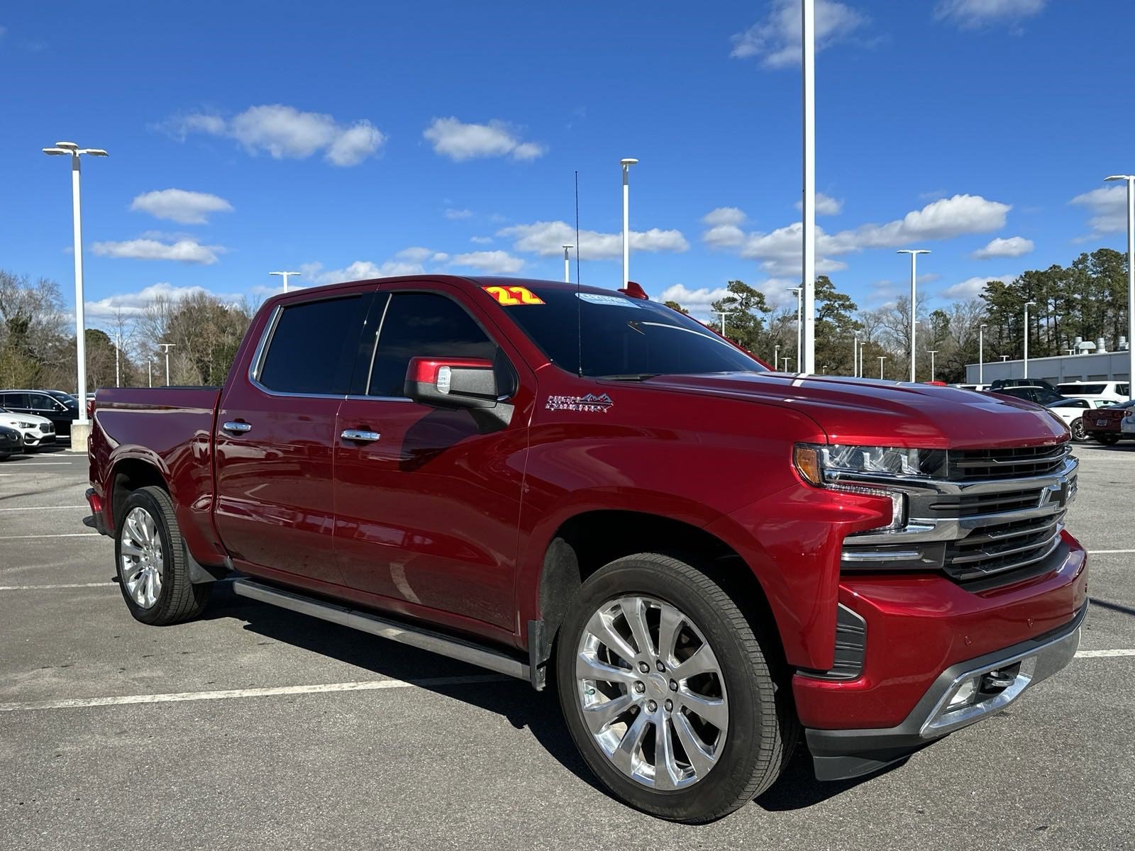 Certified Pre-Owned 2022 Chevrolet Silverado 1500 LTD High Country Pickup  in Cary #SA49427 | Hendrick Dodge Cary