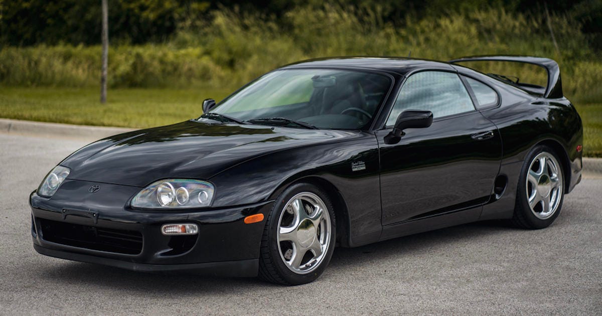 Barrett-Jackson just sold a 1997 Toyota Supra for $176,000 - CNET