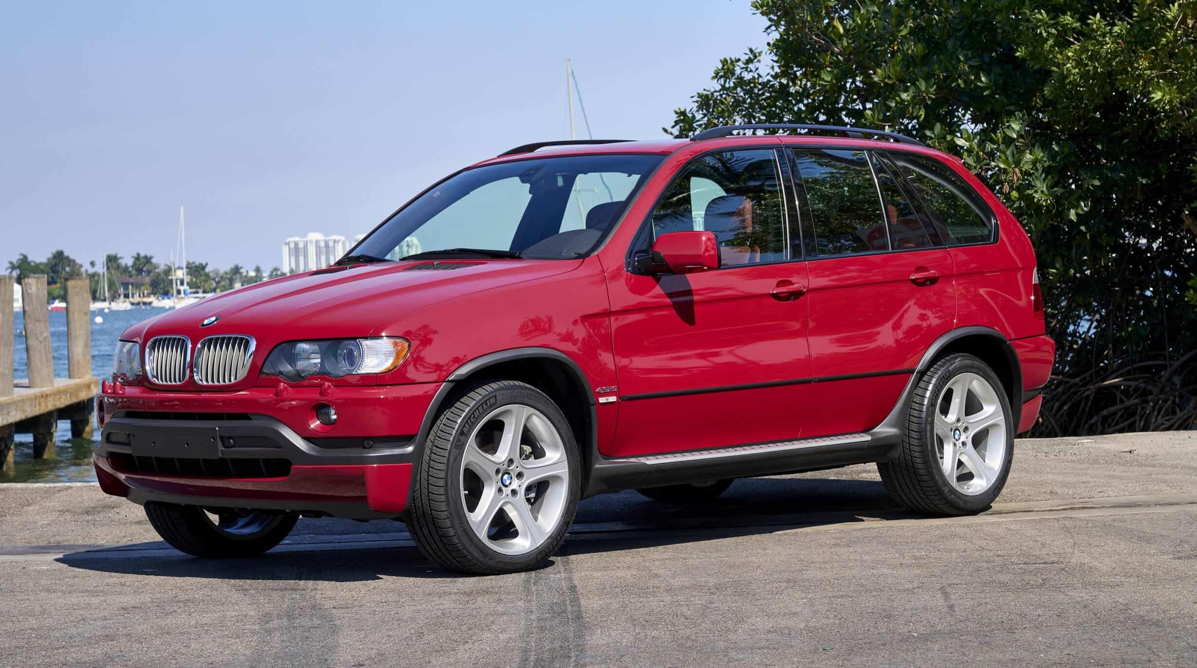 2003 BMW X5 4.6is Imola Red Photo Shoot Is A V8 Blast From The Past
