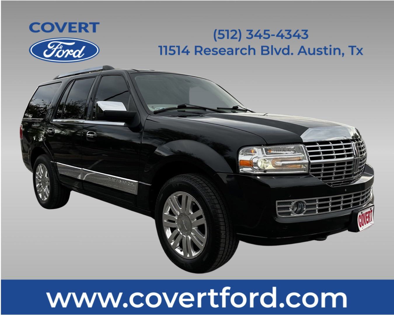 Pre-Owned 2012 Lincoln Navigator Sport Utility in Austin 5LMJJ2H51CEL03558  | Covert Auto Group