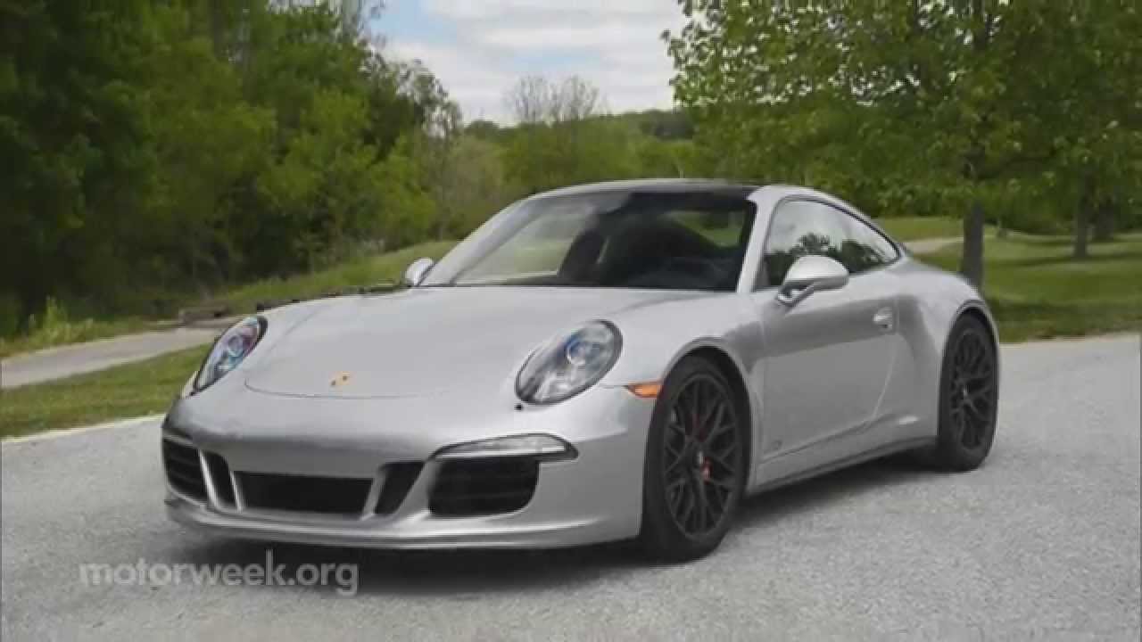 MotorWeek | Road Test: 2015 Porsche 911 Carrera 4 GTS Coupe - YouTube