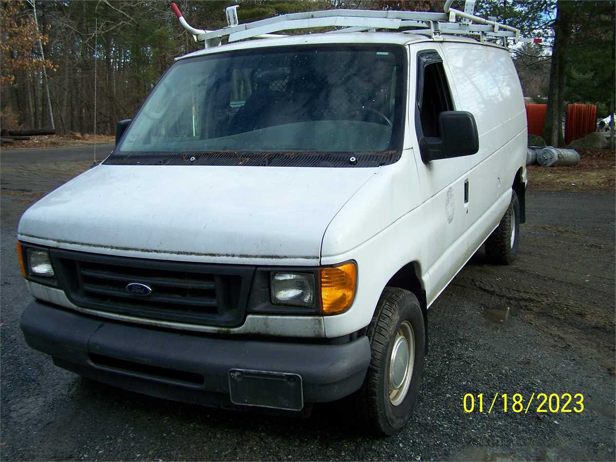 2003 Ford E150 Cargo van Online Government Auctions of Government Surplus |  Municibid