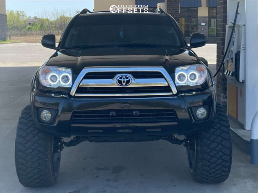 2007 Toyota 4Runner with 24x14 -72 Hardcore Offroad Hc13 and 35/12.5R24  Atlander Roverclaw M/t I and Suspension Lift 7" | Custom Offsets