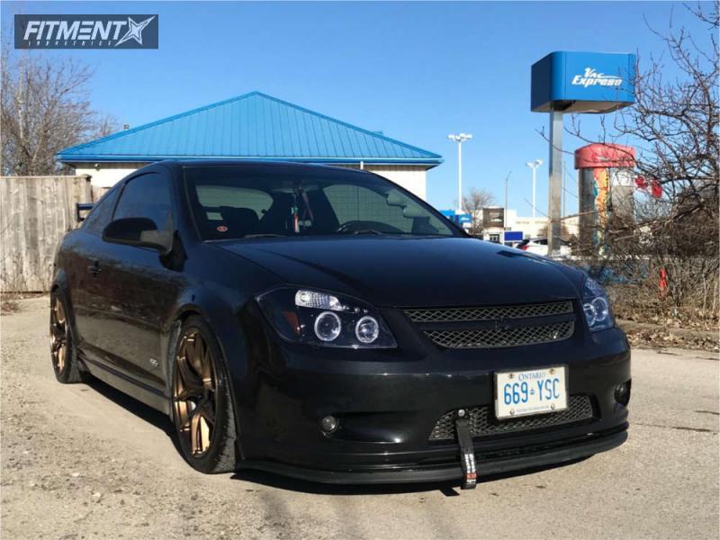 2010 Chevrolet Cobalt SS with 18x8 Fast Wheels and Nitto 225x40 on  Coilovers | 369698 | Fitment Industries