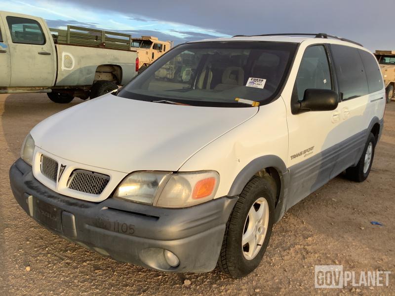 Surplus 1998 Pontiac Trans Sport Minivan in Yermo, California, United  States (GovPlanet Item #7406880)
