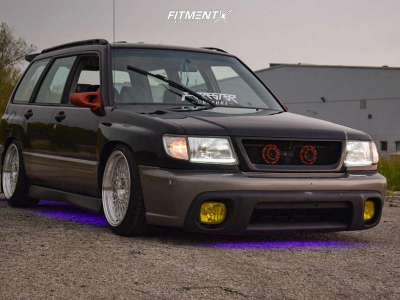 2000 Subaru Forester L with 18x9.5 Aodhan Ah05 and Nitto 225x40 on  Coilovers | 785562 | Fitment Industries