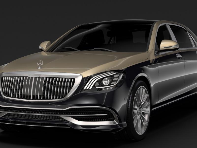 Mercedes Maybach S 560 X222 2019 - 3D Model by Creator 3D