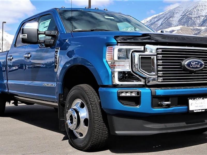 2021 Ford F-350 Platinum Dually: A Truck More Expensive Than Your First  House! - YouTube