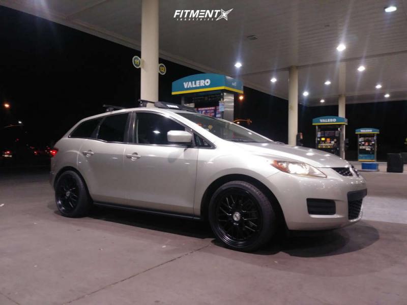 2008 Mazda CX-7 Grand Touring with 20x8.5 TSW Hockenheim S and Lexani  245x35 on Coilovers | 681405 | Fitment Industries