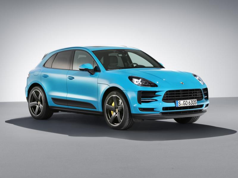 The 2019 Porsche Macan Has a New Look, New V-6s, More Power