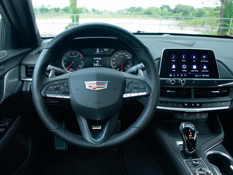 2022 Cadillac CT4-V Interior Dimensions: Seating, Cargo Space & Trunk Size  - Photos | CarBuzz