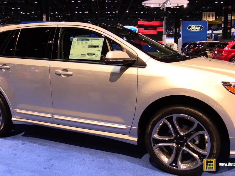 2014 Ford Edge Sport AWD Exterior and Interior Walkaround 2015 Chicago Auto  Show - YouTube