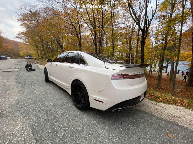 2017 Lincoln MKZ Reserve with 20x10 Advanti Racing Torcere and Vercelli  245x40 on Stock Suspension | 1304056 | Fitment Industries
