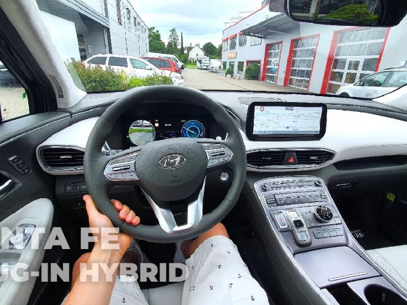 New Hyundai Santa Fe Plug-in Hybrid 2022 Test Drive POV - YouTube