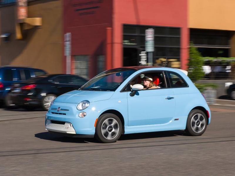 2015 Fiat 500E - Review & Test Drive - YouTube