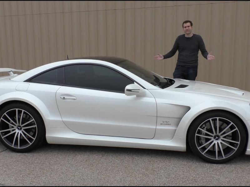 The Mercedes SL65 AMG Black Series Was a $300,000 Monster - YouTube