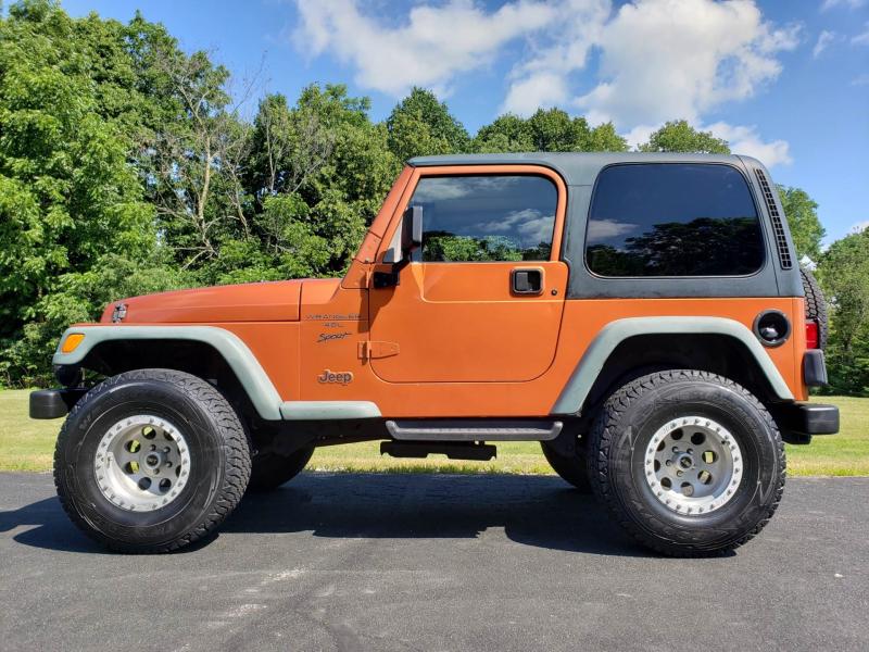 Used 2000 Jeep Wrangler Sport | Automobile in Big Bend WI | 4018 Amber Fire  Pearl Coat