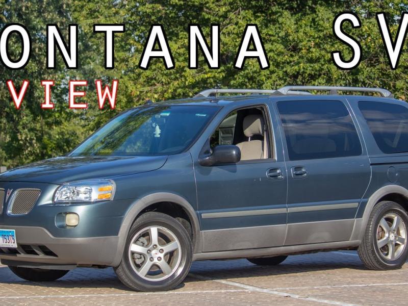 2005 Pontiac Montana SV6 Review - The Last GM Minivan Before The Crossover  Craze! - YouTube