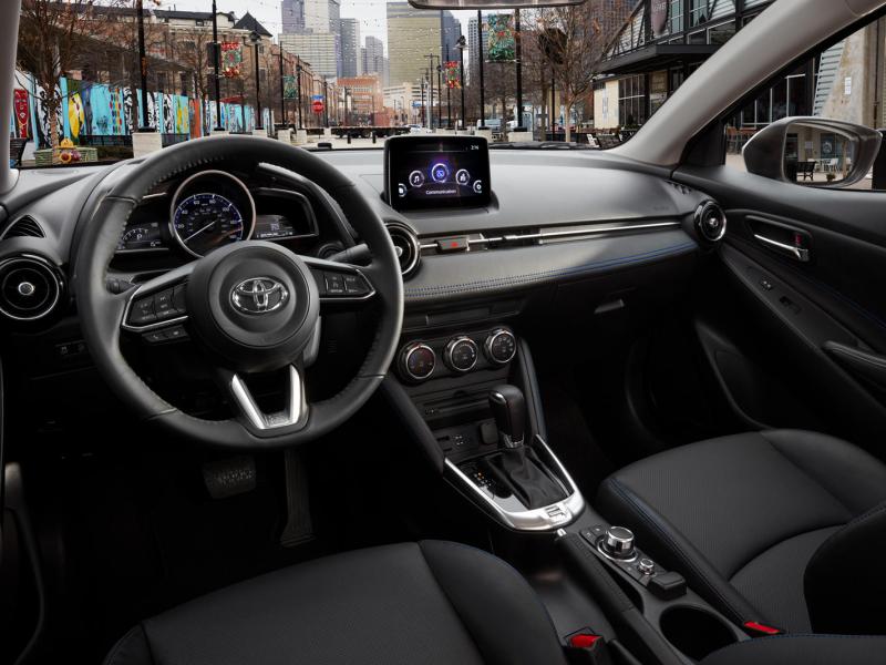 2020 Toyota Yaris Sedan Interior Photos | CarBuzz