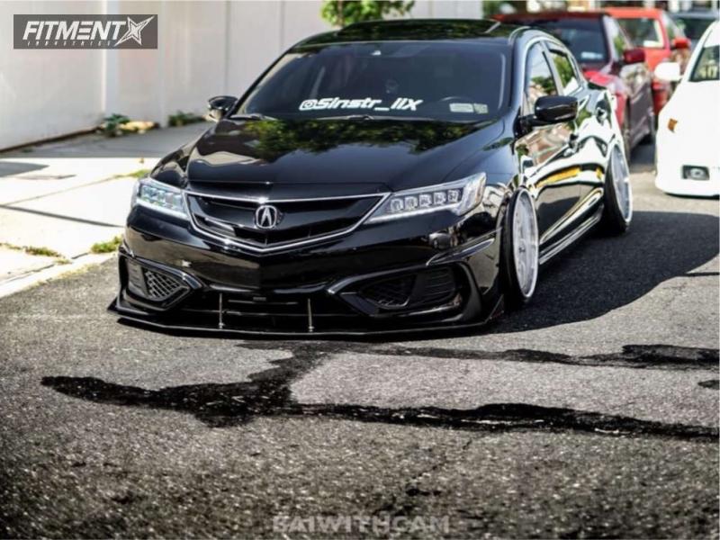 2017 Acura ILX Premium with 18x10 Work VS XX and Federal 245x35 on Air  Suspension | 465704 | Fitment Industries