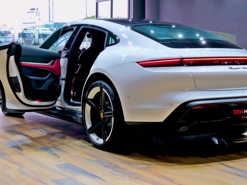 2021 Porsche Taycan - interior and Exterior Details (incredible) - YouTube