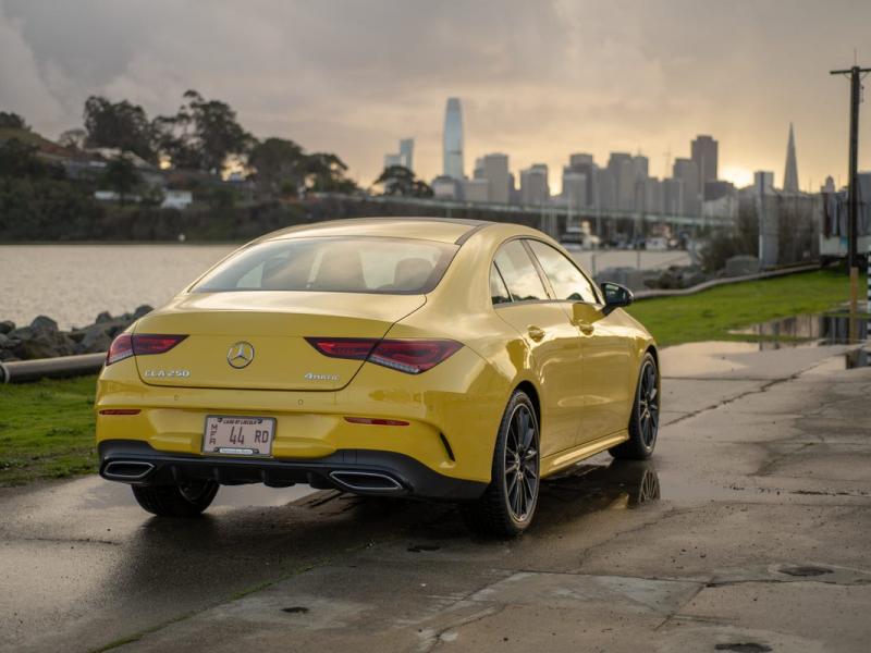 2020 Mercedes-Benz CLA250 is a standout, even without yellow paint - CNET