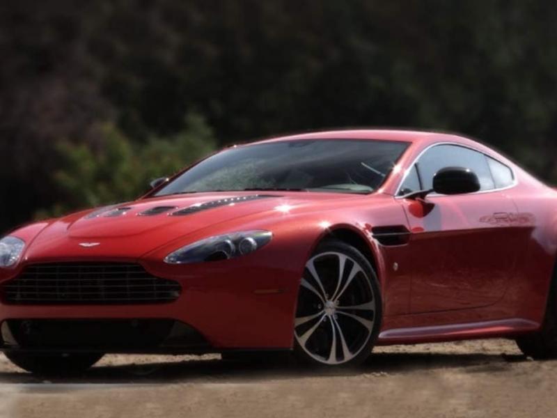 2013 Aston Martin V12 Vantage Driven on Canyon Roads - CAR and DRIVER -  YouTube