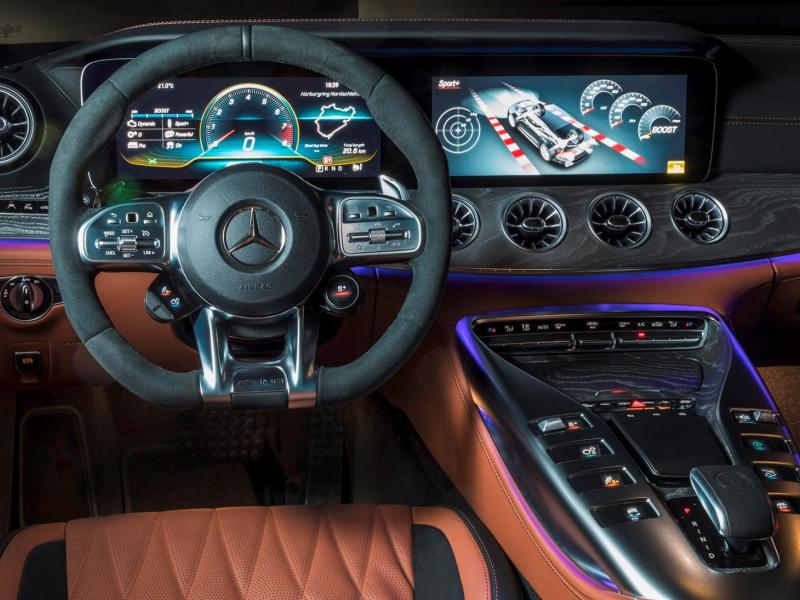 2021 Mercedes-AMG GT 63 Interior Dimensions: Seating, Cargo Space & Trunk  Size - Photos | CarBuzz