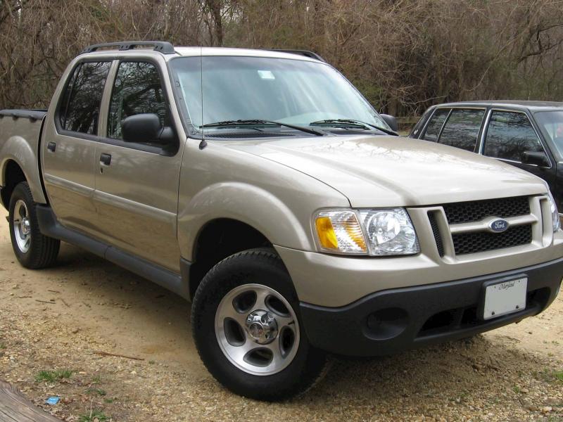 2002 Ford Explorer Sport Trac 4-Door 126" WB 4WD Choice None