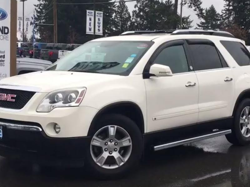 2009 GMC Acadia SLT W/ Leather, 7 Passenger, AWD Review| Island Ford -  YouTube
