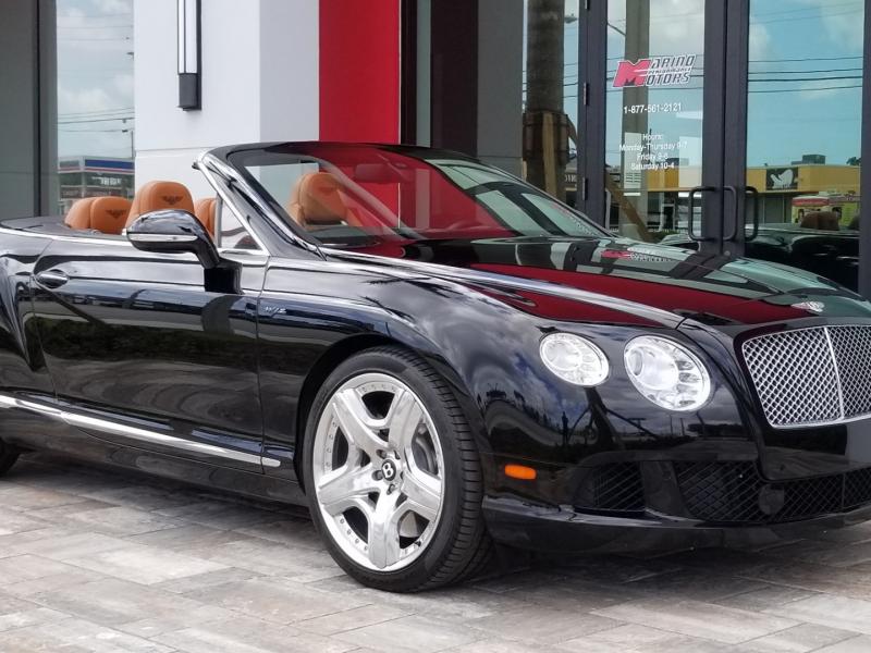 Used 2013 Bentley Continental GTC W12 Convertible GT For Sale (Special  Pricing) | Marino Performance Motors Stock #DC085435