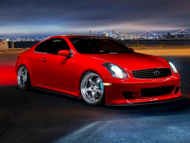 This 2003 Infiniti G35 Coupe Is Supercharged and Spotless