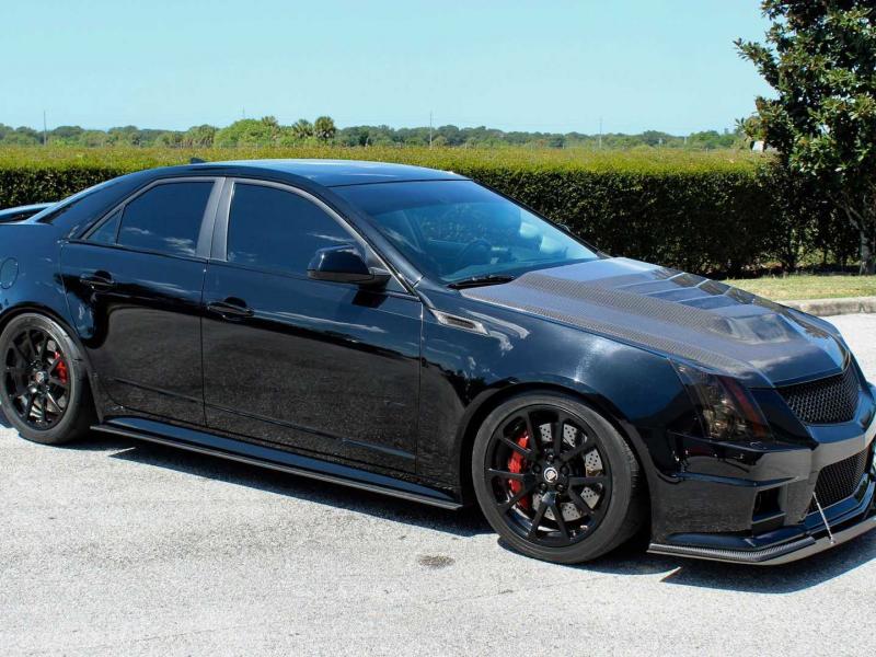 Sinister 2009 Cadillac CTS-V Is The Ultimate Four-Door Sports Car |  Motorious