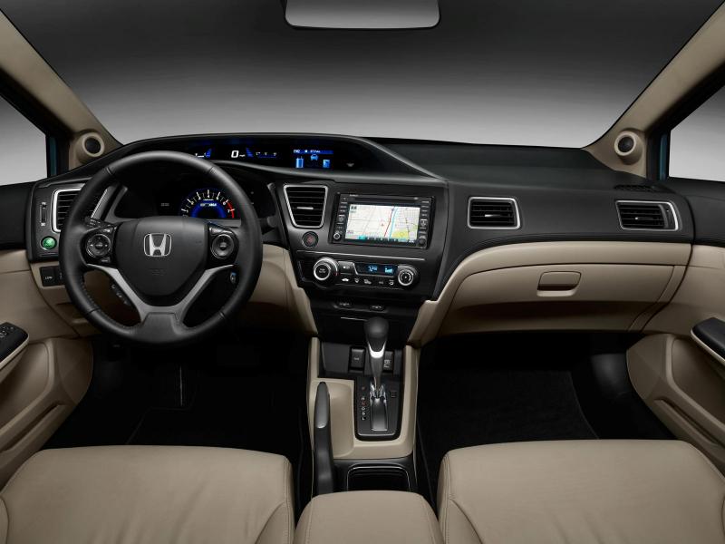 2015 Honda Civic Hybrid Interior Photos | CarBuzz