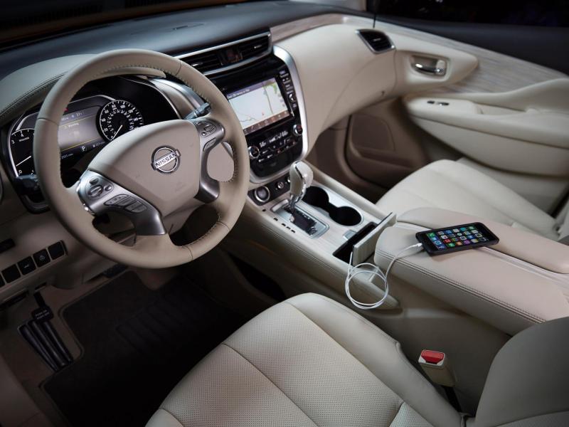 2016 Nissan Murano Hybrid Interior Photos | CarBuzz