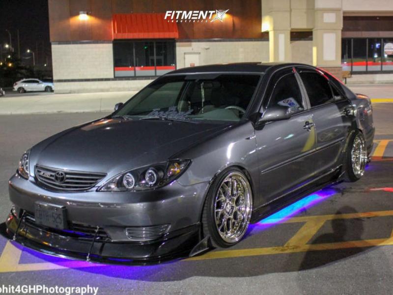 2005 Toyota Camry LE with 19x9.5 Aodhan Ds01 and Nankang 215x35 on  Coilovers | 602613 | Fitment Industries